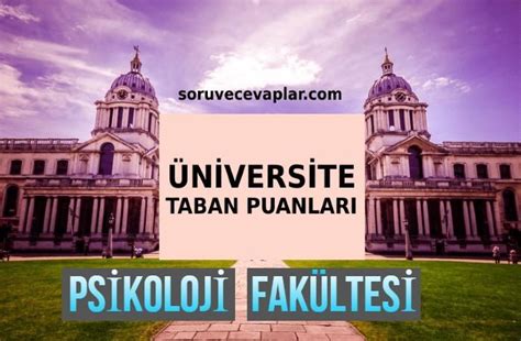 istanbul üniversiteleri psikoloji taban puanları